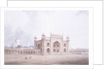 The Gateway of the Taj Mahal, Agra, Uttar Pradesh by Thomas & William Daniell