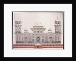 The Tomb of Etahmadowlah, c. 1815 by Agra School
