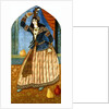 A Dancing Girl, c.1850-1900 by Persian School