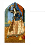 A Dancing Girl, c.1850-1900 by Persian School