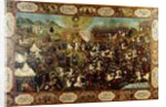 The Martyrdom of Huseyn, c. 1860-70 by School Qajar