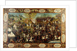 The Martyrdom of Huseyn, c. 1860-70 by School Qajar