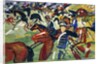 Hussars Setting Out, 1913 by August Macke