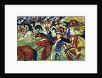 Hussars Setting Out, 1913 by August Macke