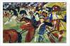 Hussars Setting Out, 1913 by August Macke