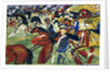 Hussars Setting Out, 1913 by August Macke