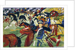 Hussars Setting Out, 1913 by August Macke