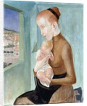 Mother and Child; Mutter und Kind, 1923 by Fritz Burmann