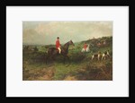 Portrait of Richard James Streatfeild, Esq. on his Retirement from the Mastership of the South Down Foxhounds, 1881 by George Earl