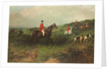 Portrait of Richard James Streatfeild, Esq. on his Retirement from the Mastership of the South Down Foxhounds, 1881 by George Earl