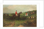 Portrait of Richard James Streatfeild, Esq. on his Retirement from the Mastership of the South Down Foxhounds, 1881 by George Earl