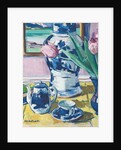 Still Life with Tulips and Iona, 1920s by Francis Campbell Boileau Cadell