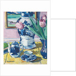 Still Life with Tulips and Iona, 1920s by Francis Campbell Boileau Cadell