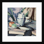 Still life with Vase and Books by Samuel John Peploe