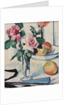 Still Life with Pink Roses by Samuel John Peploe