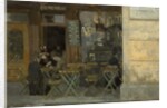 Cafe in Dieppe, c. 1884-5 by Walter Richard Sickert