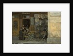 Cafe in Dieppe, c. 1884-5 by Walter Richard Sickert