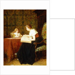 The Evening Hour by Antoine Emile Plassan