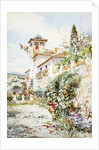 An Andalucian House and Garden in Summer by Enrique Marin Higuero