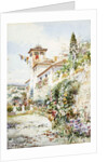 An Andalucian House and Garden in Summer by Enrique Marin Higuero
