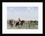 Arab Cavalry Fording a Stream, by Georges Washington