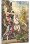 St. George and the Dragon, 1869 by Gustave Moreau