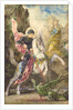 St. George and the Dragon, 1869 by Gustave Moreau