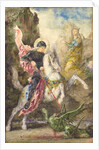 St. George and the Dragon, 1869 by Gustave Moreau
