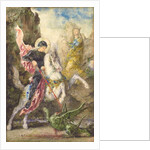 St. George and the Dragon, 1869 by Gustave Moreau