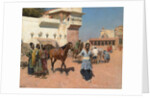 Persian Horse Dealer, Bombay, 1880s by Edwin Lord Weeks