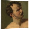 Study of a Man in Profile, c.1812 by Theodore Gericault