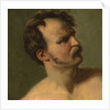 Study of a Man in Profile, c.1812 by Theodore Gericault