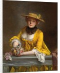 The Yellow Dress by Gustave Jacquet