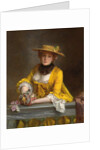 The Yellow Dress by Gustave Jacquet