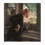 Lady at a Window by Vicenzo Irolli