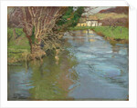 A Stream in Spring by Fritz Thaulow