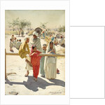 A Peep at the Train, India, 1892 by Rudolf Der G. Swoboda