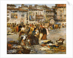 A Market in Granada by Jose Fernandez Alvarado