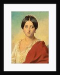 Portrait of an Italian Girl by Franz Xaver Winterhalter
