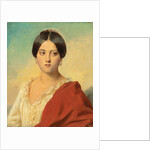 Portrait of an Italian Girl by Franz Xaver Winterhalter