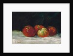 Red Apples, 1872 by Gustave Courbet
