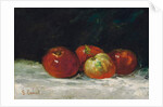 Red Apples, 1872 by Gustave Courbet