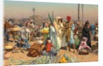 Market in Lower Egypt by Leopold Karl Muller