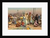 Market in Lower Egypt by Leopold Karl Muller