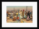Market in Lower Egypt by Leopold Karl Muller