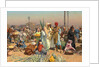 Market in Lower Egypt by Leopold Karl Muller