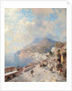 Gulf of Salerno, Amalfi, by Franz Richard Unterberger
