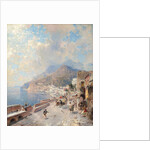 Gulf of Salerno, Amalfi, by Franz Richard Unterberger