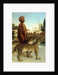 The Palace Guard with Two Leopards by Jean Joseph Benjamin Constant