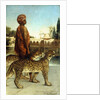 The Palace Guard with Two Leopards by Jean Joseph Benjamin Constant